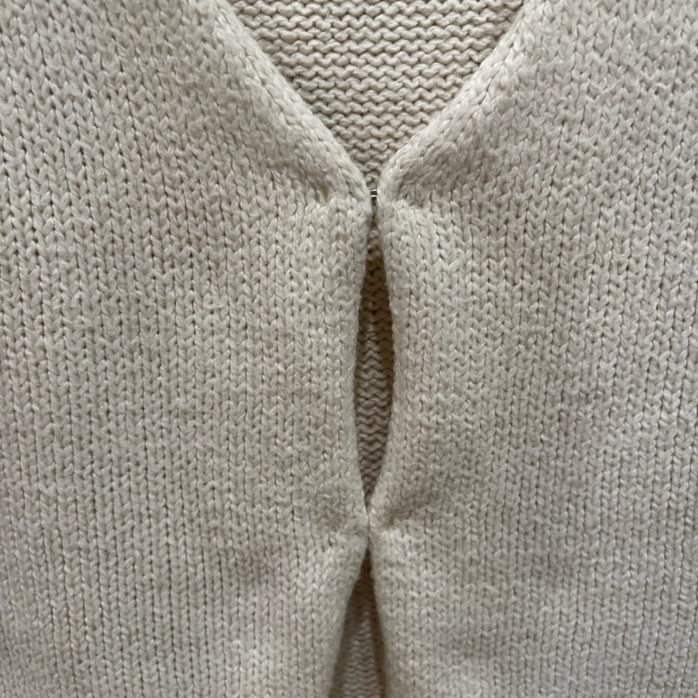 Rumors Rumored Cream Knit Vest - Picture 5 of 7